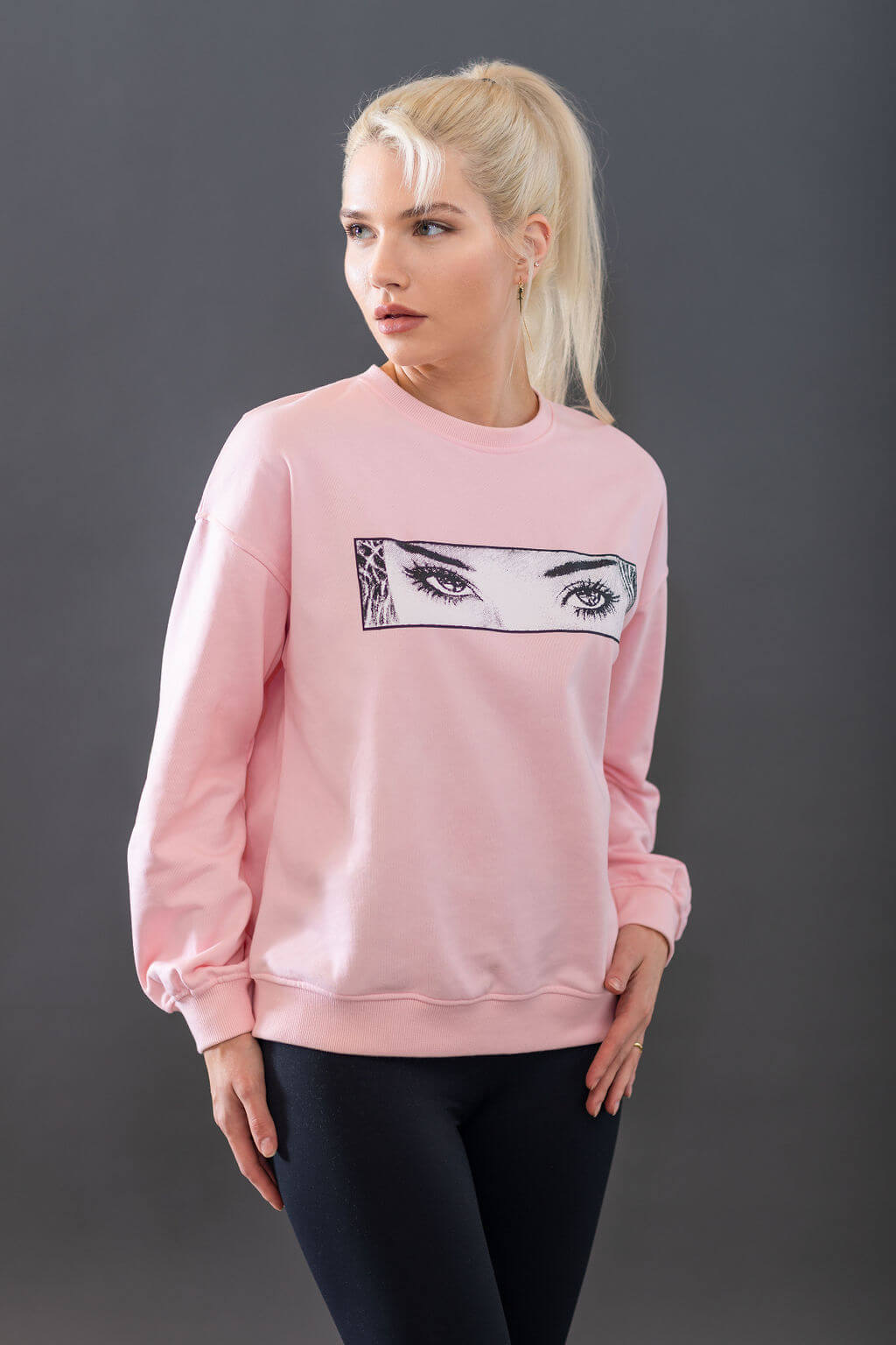 MYSTIC IRIS SWEATER - Pink