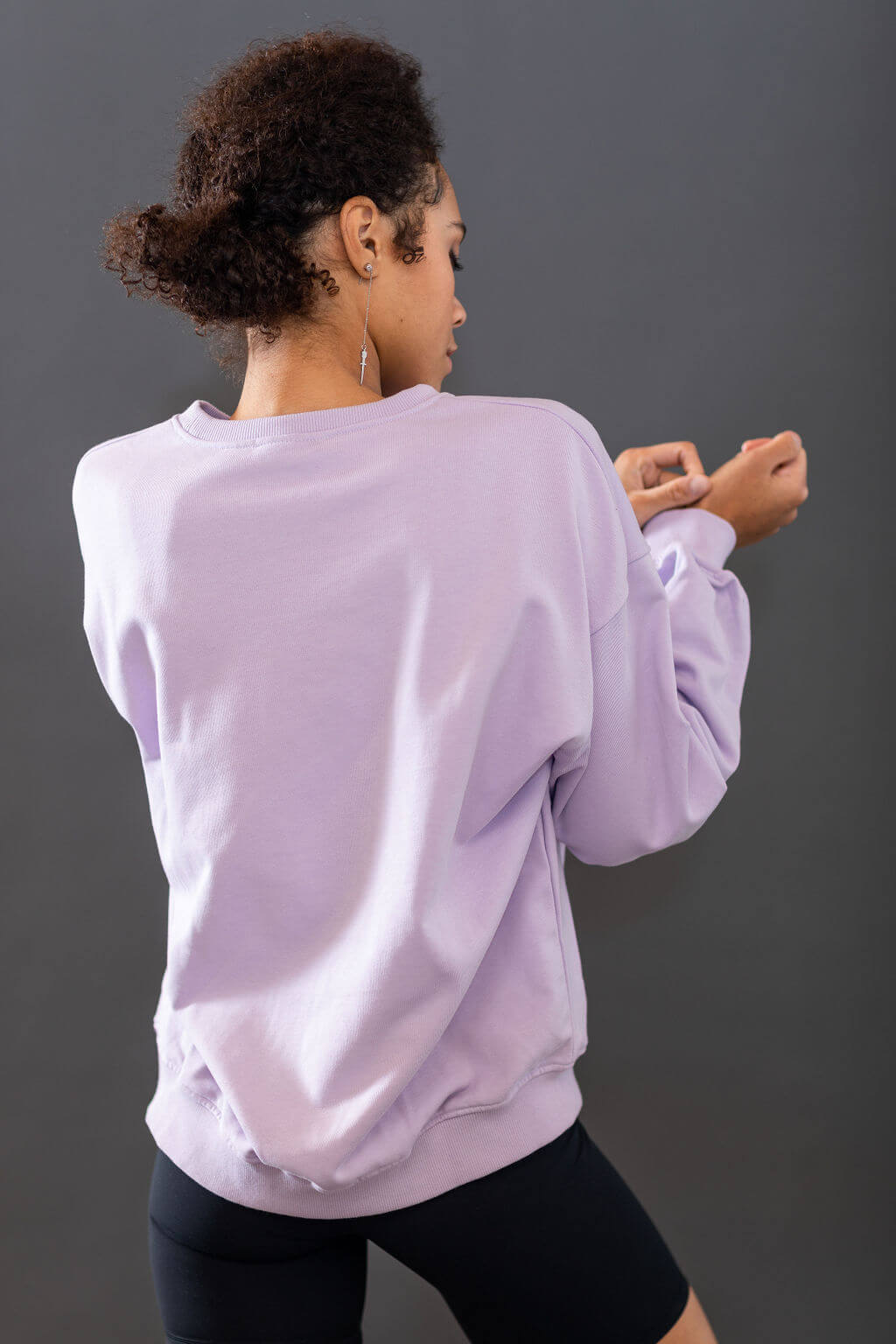MYSTIC IRIS SWEATER - Purple